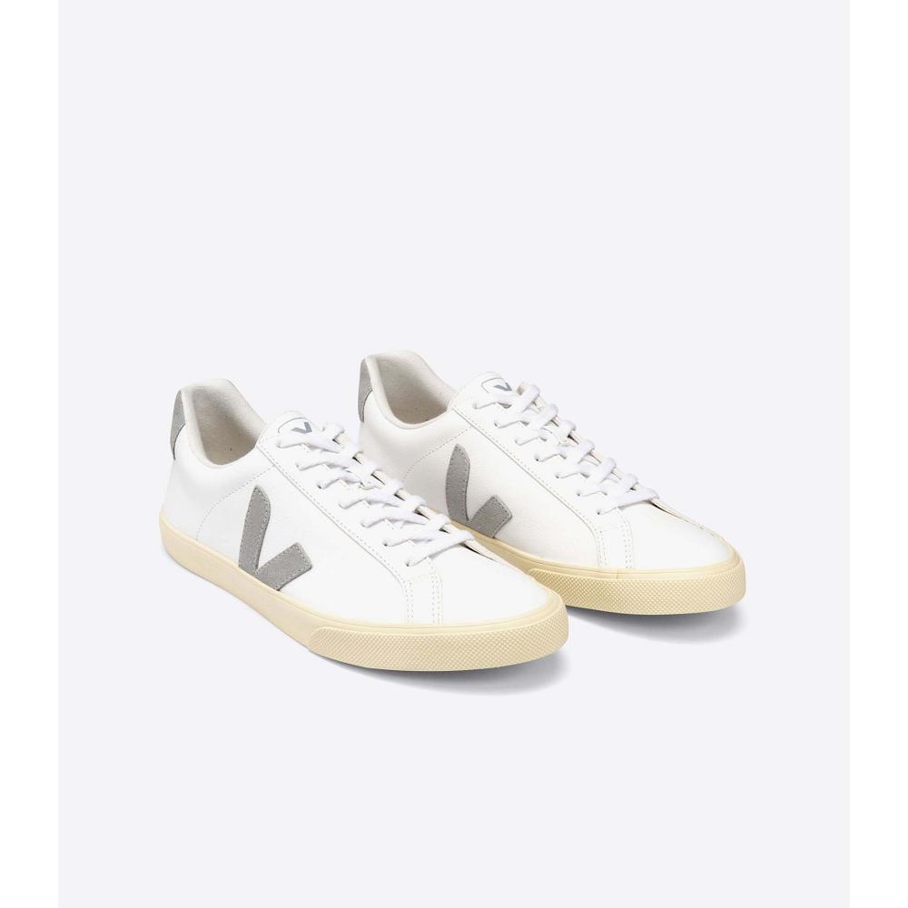 Veja ESPLAR CHROMEFREE Women's Sneakers White/Grey | CA 611MQZ